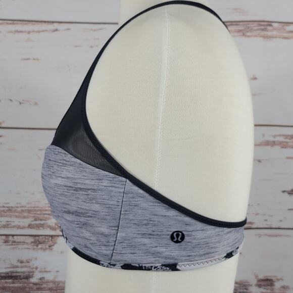 Lululemon Water Salty Swim Sport Top Reversible Size 8 - Picture 6 of 7